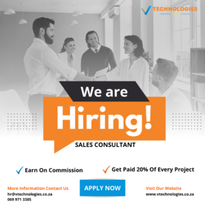 Hiring - Sales V Tech