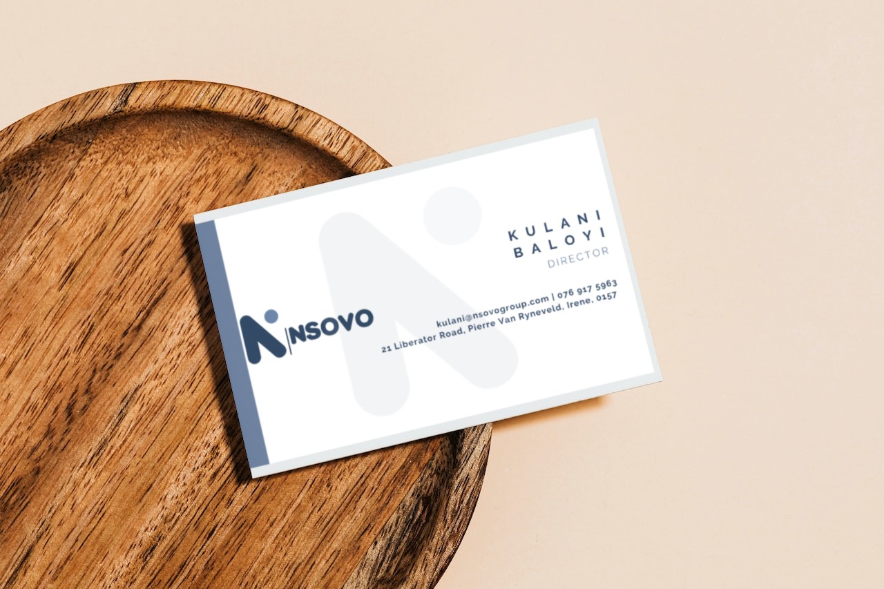 Nsovo Bussiness Card Mockup